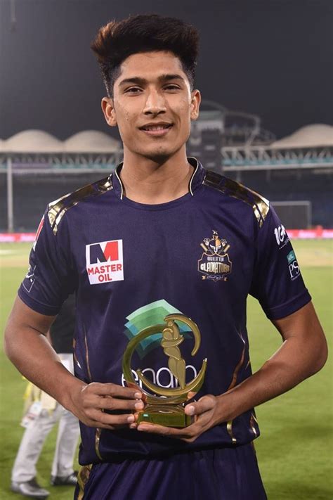 Muhammad Hasnain Take A Man Of The Match Award Cricket Images And Photos
