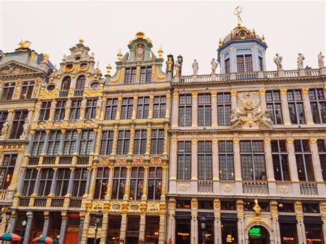 The Grand Place Square In Brussels The Capital Of Belgium Famous