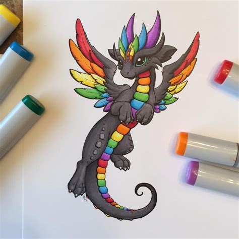 By Dragonsandbeasties Cute Dragon Drawing Dragon Drawing Copic Drawings