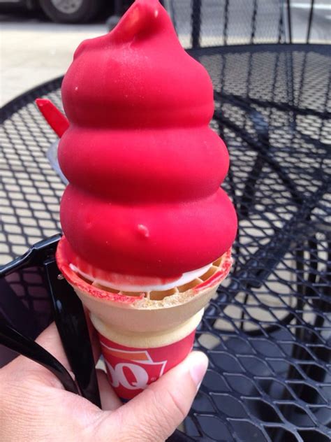 Dairy Queen Cherry Dipped Cone