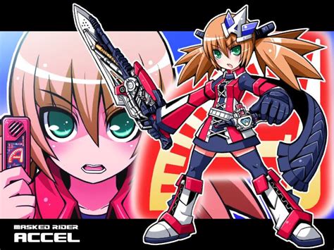 Kamen Rider Accel Art Accel Art Anime Kamen Rider