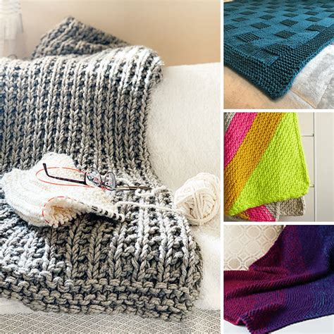 10 Free Chunky Blanket Knitting Patterns — Blognobleknits