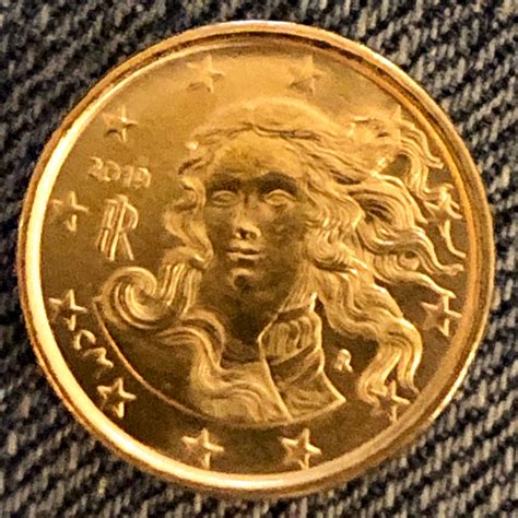Coin 10 Eurocent Italy 2019 Rare Euro 10 Cent Italia Etsy