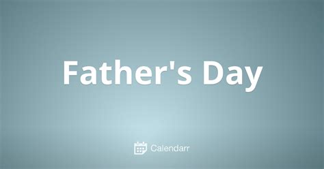 Father's day is celebrated in honor of the fathers and is celebrated every year on 3rd sunday of june. Father's Day | 20 of june of 2021 - Calendarr