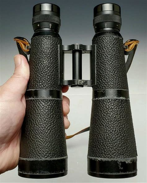 Vintage 1942 Hensoldt Wetzlar Dialyt 10x50 Ww2 German Binoculars In
