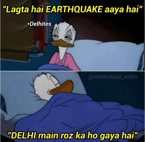 Delhi Earthquake Memes Memes On Delhi Earthquake Memes
