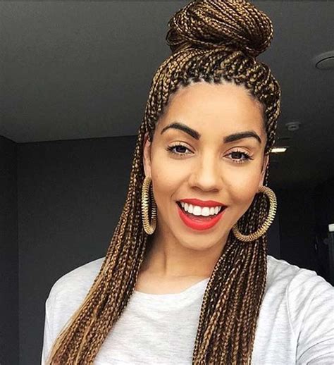 43 Pretty Small Box Braids Hairstyles To Try Stayglam