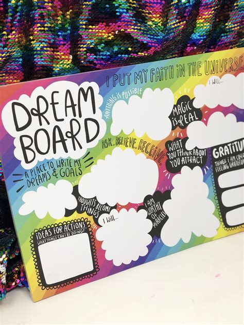 Online T Shop Uk Unique And Personalised Ts Dream Vision Board