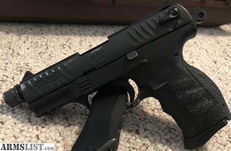 Armslist For Saletrade Walther P22 Threaded