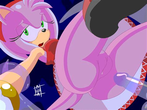 Rule 34 Amy Rose Animated Bdsm Bondage Chaos Sonic Color Dominated