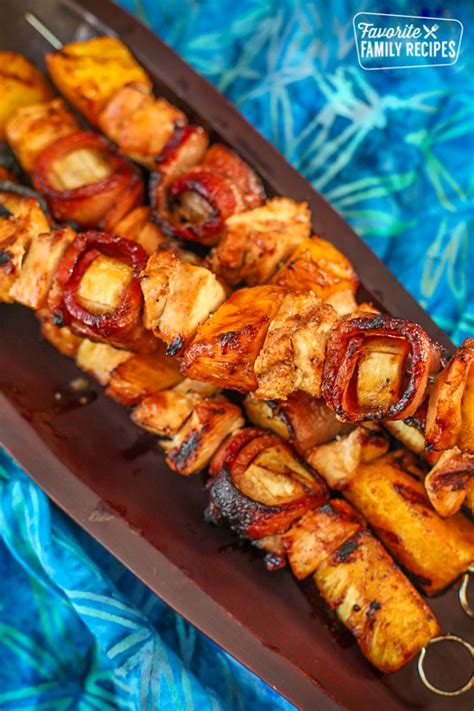Boneless leg of lamb (or sirloin steak). Grilled Caribbean Chicken and Bacon | Favorite Family Recipes