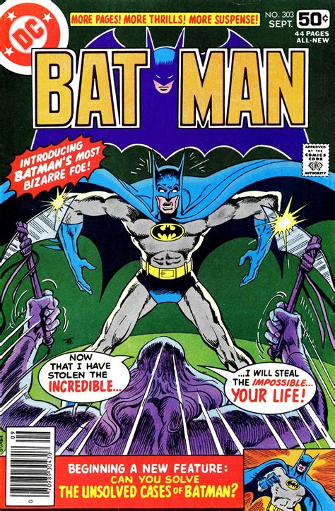 Batman Vol 1 303 Dc Database Fandom Powered By Wikia