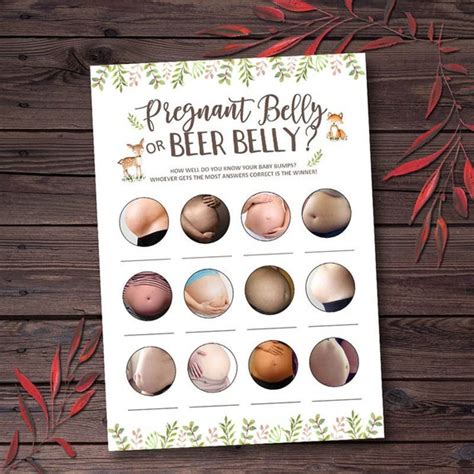 Beer Belly Or Pregnant Belly Free Pdf Pregnantbelly