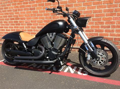 Custom look with this new rear fender eliminator kit with tag mount. 2007 Victory Hammer for sale on 2040-motos