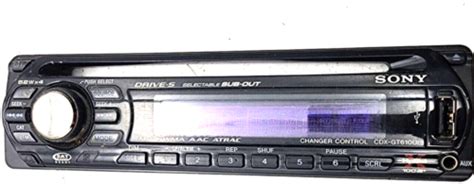 Sony Cdx Gt610ui Cdxgt610u Original Car Radio Faceplate Head Unit Only