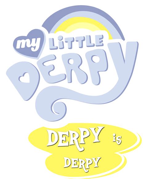 My Little Derpy Logo Derpy Derpy Hooves My Little Pony Characters