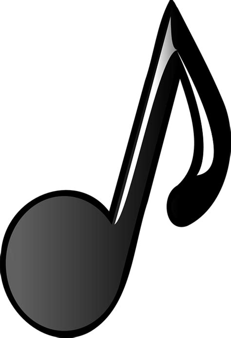 Free Vector Graphic Note Musical Eighth Melody Free Image On