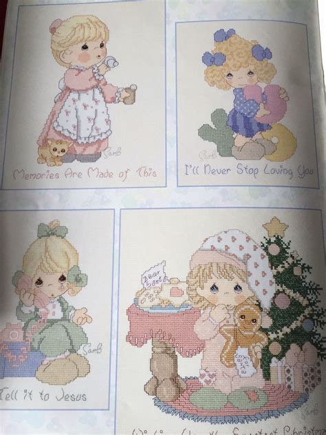With over 200 designs, you'll find something here that is perfect for your next cross stitch project. Precious Moments " TELL IT " Cross Stitch Charted Pattern ...