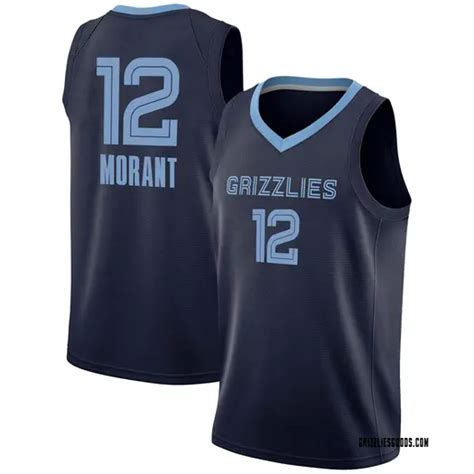 Youth Ja Morant Memphis Grizzlies Nike Swingman Navy 202021 Jersey