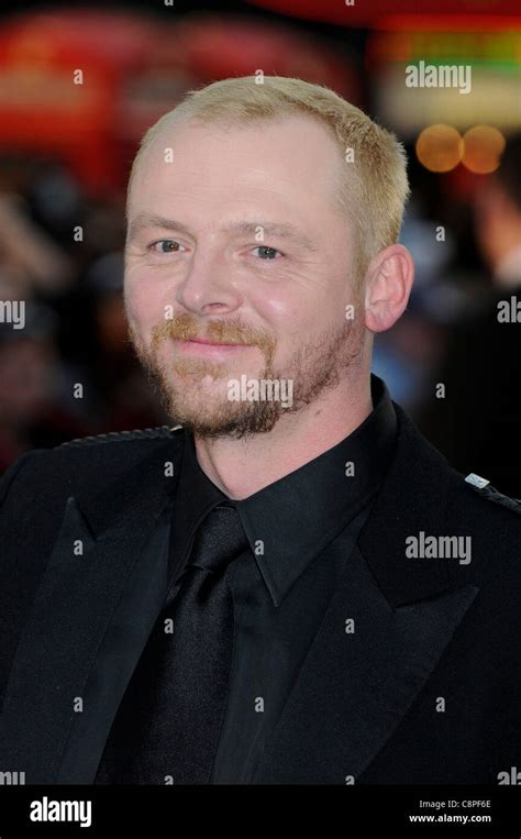 Simon Pegg Arrives For The Uk Premiere Of Star Trek At Leicester Square