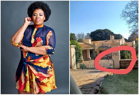 Anele Mdoda Posted A Picture Of Her Childhood Home See What People