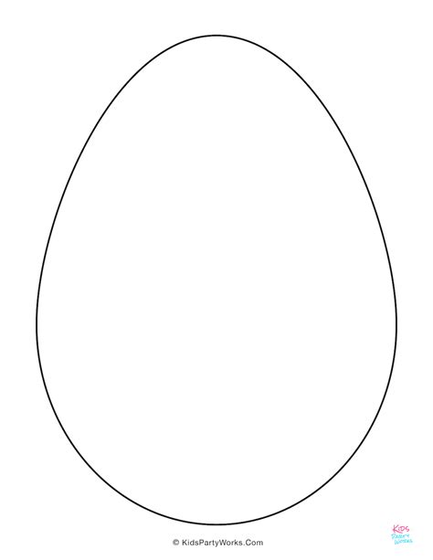 Free printable easter egg templates to use for crafts and easter activities. Easter Eggs Templates and Coloring Pages