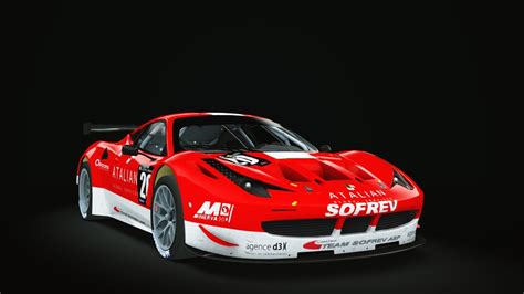 The weight of the car is also more evenly distributed, resulting in improved handling. Ferrari 458 GT2 - Ferrari - Car Detail - Assetto Corsa Database