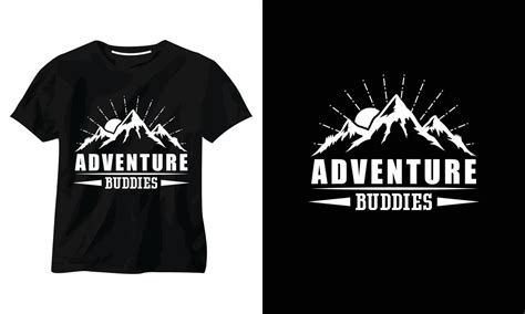 Adventure Buddies T Shirt Design 5257933 Vector Art At Vecteezy