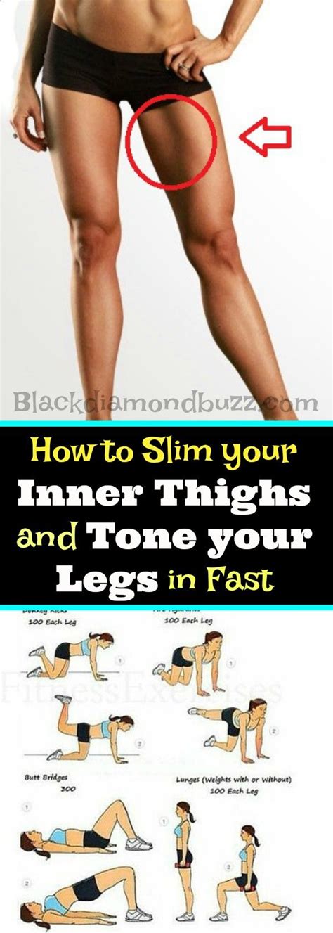 fitness motivation how to slim your inner thighs and tone your legs in fast in 30 days these