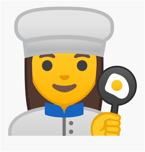 Woman Cook Icon Emoji Chef Png Free Transparent Clipart Clipartkey