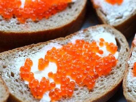 Traditionally, the term caviar refers only to roe from wild sturgeon in the caspian sea and black sea (beluga, ossetra and sevruga caviars). Salmon Roe Mail : Red Caviar While Breastfeeding Activity ...