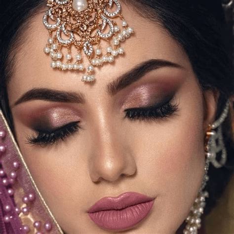 Purple Smokey Eye Bridal Makeup Saubhaya Makeup