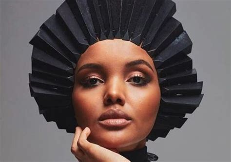 Refugee-now-supermodel Halima Aden fights for migrant children's rights