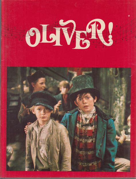 Oliver Movie Souvenir Program Oliver Reed Mark Lester Ron Moody 1968