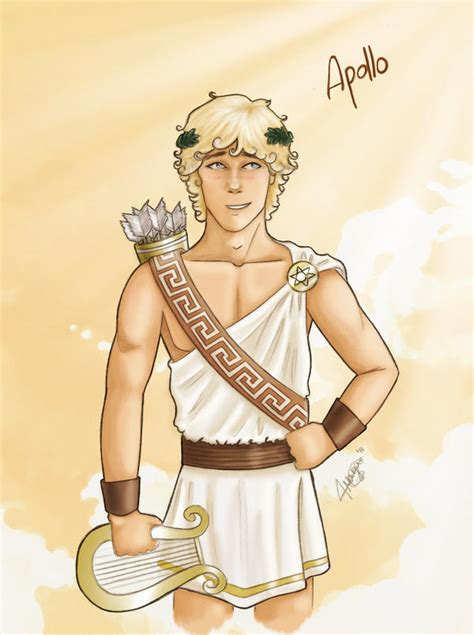 Apollo is one of the olympian deities in classical greek and roman religion and greek and roman mythology. Apollo - Olympian by MargaHG on DeviantArt