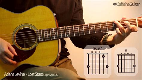 F c i thought i saw you out there crying f c i thought i heard you call my name f c i thought i saw you out there crying. Lost Stars - Adam Levine | Begin Again OST | 기타 연주, Guitar ...