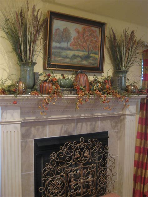 Kristens Creations Fall Mantle
