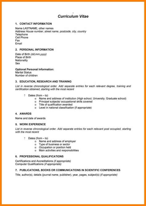Right under the photo and contact details, there is a. 1 Page Cv Template South Africa | Cv template, Resume ...