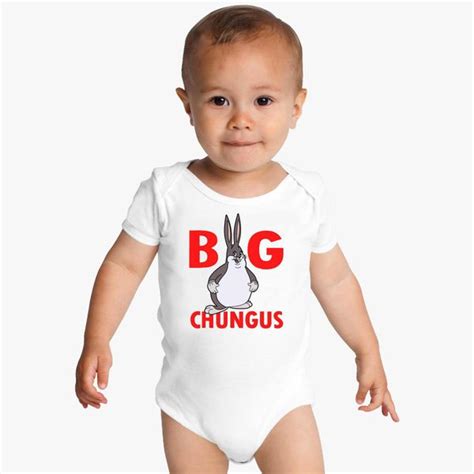 Funny Big Chungus Baby Onesies Customon