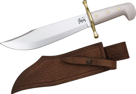 Case Xx White Bowie Fixed Blade Knife For Sale L Perry Knifeworks
