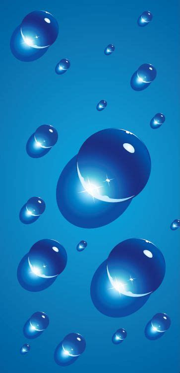 Wallpaper Cool Blue Iphone Wallpaper With Water Droplets Background