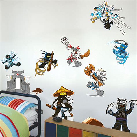 Lego Wall Stickers Set Ninjago Images At Mighty Ape Australia