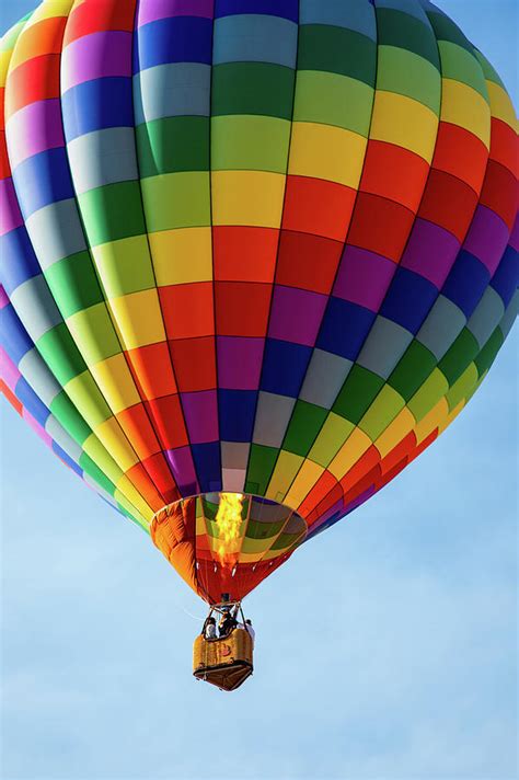 Hot Air Balloon Bringing Color Photograph By Larry Ditto Fine Art America