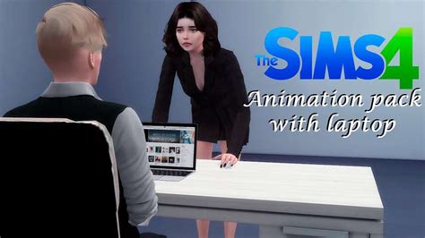 The Sims 4 Animation Pack With Laptop Download By Grindana From