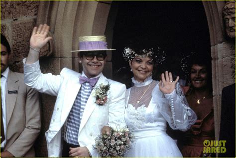 Look Back At Elton Johns Wedding To Renate Blauel Photos Photo