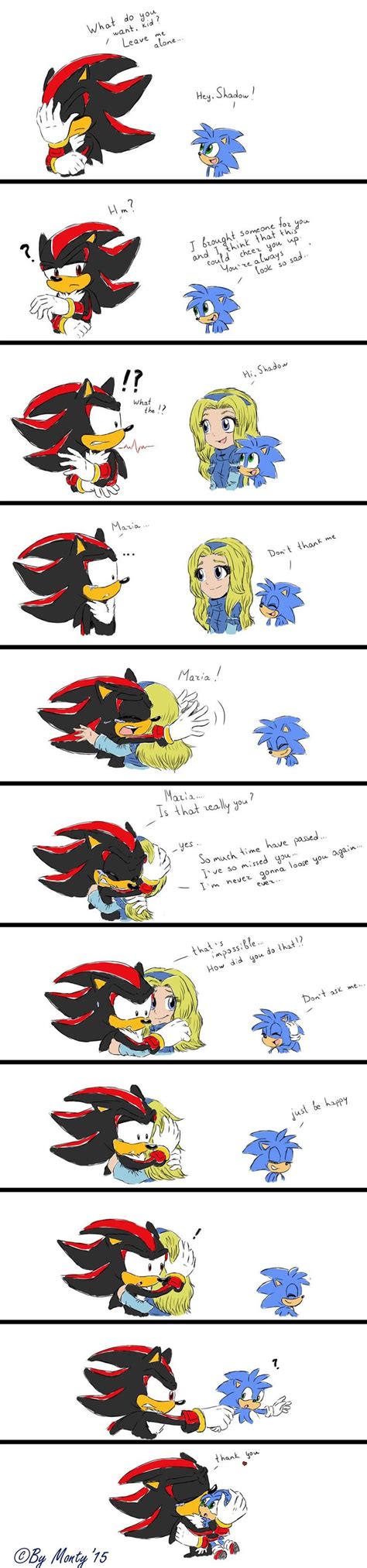 Shadowmaria Comic By Montyth On Deviantart Sonic Funny Sonic And