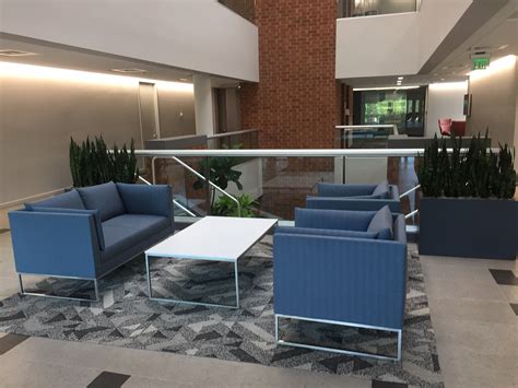 Burlington Ma Office Park Renovation With Both Furniture And Live