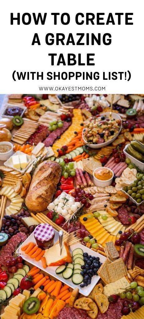 How To Plan & Create A Grazing Table (Shopping List Included) | Grazing