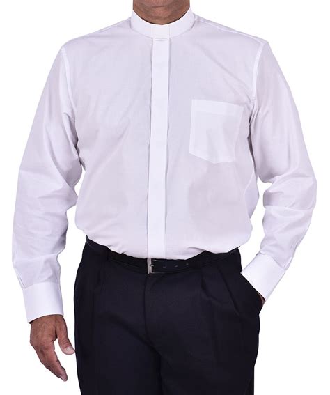 Traditional Clerical Shirt Long Sleeve Liturgical Vestments