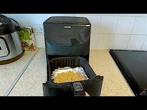 You should line the inside of the tray with aluminum foil to stop popped popcorn from escaping the basket. Can You Make Popcorn in an Air Fryer